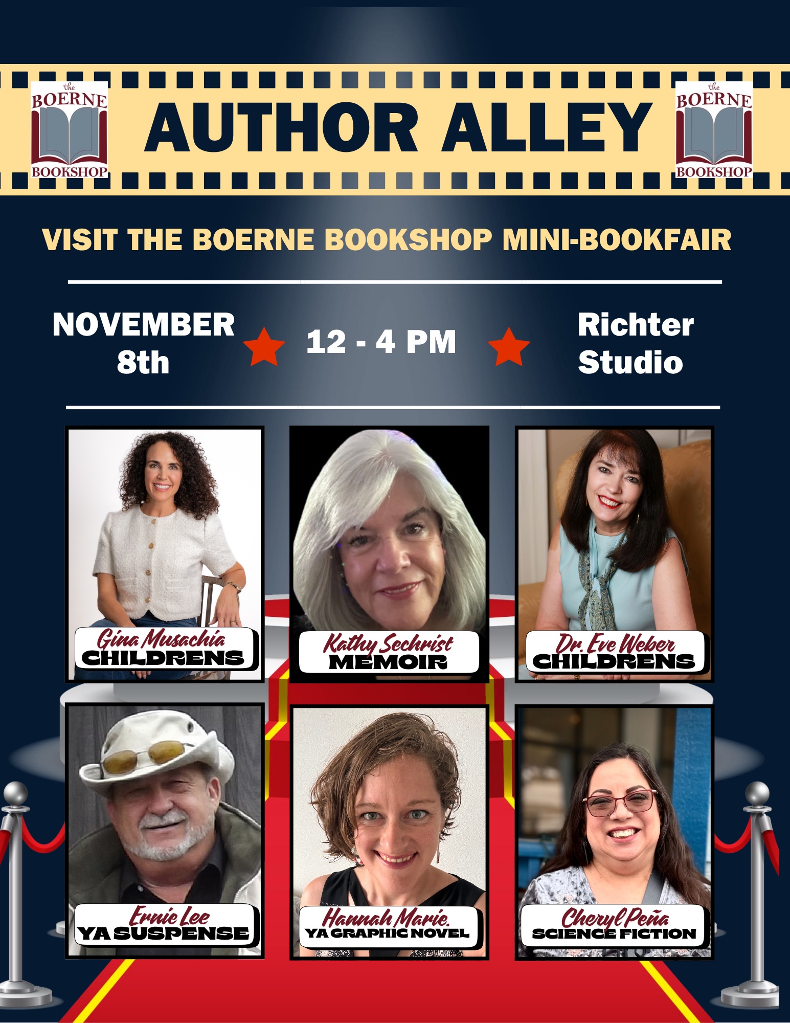 November Author Alley